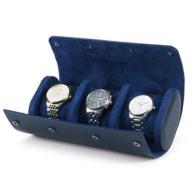 3 different sizes Embers Leather Watch Roll