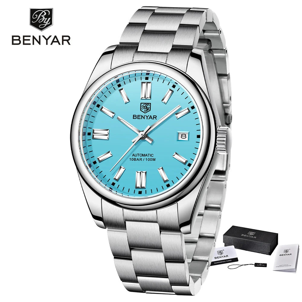 BENYAR Automatic Stainless Steel Diver Watch