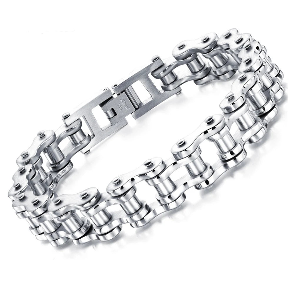 Punk Rock Stainless Steel Bracelet