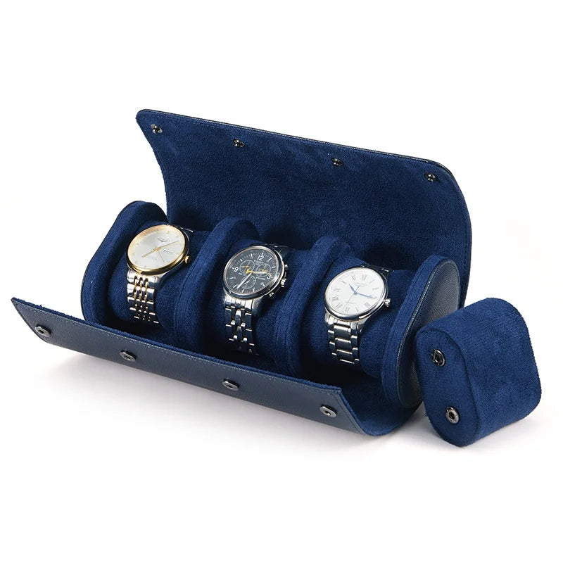 3 different sizes Embers Leather Watch Roll