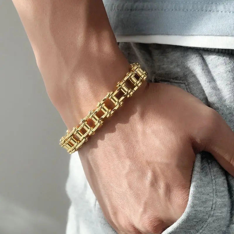 Punk Rock Stainless Steel Bracelet
