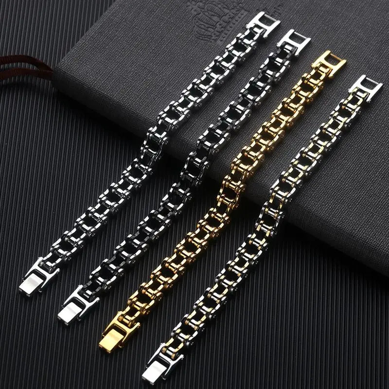 Punk Rock Stainless Steel Bracelet