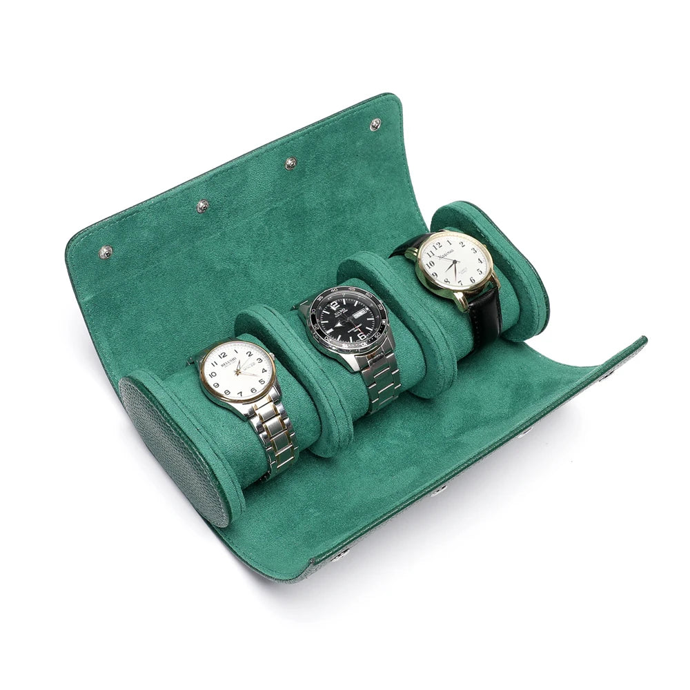 3 different sizes Embers Leather Watch Roll
