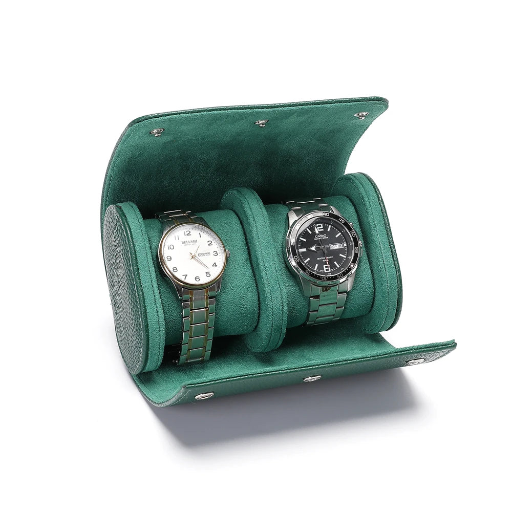 3 different sizes Embers Leather Watch Roll