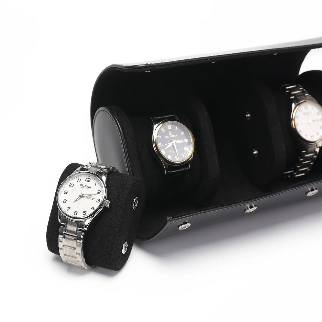 3 different sizes Embers Leather Watch Roll