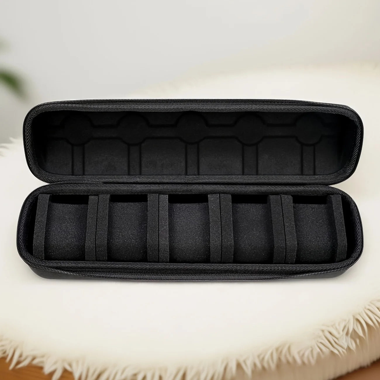 5-Slot Hard Shell Watch Case