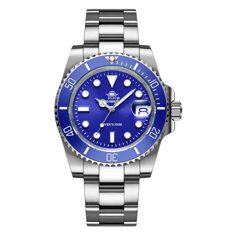 ADDIESDIVE Stainless Steel Business Diver Watch