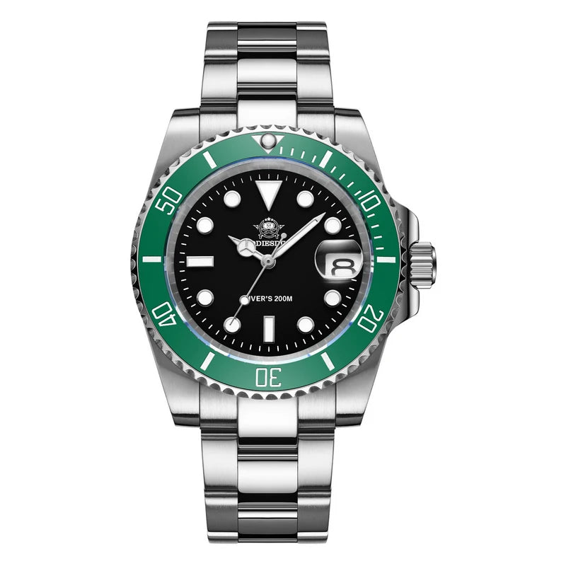 ADDIESDIVE Stainless Steel Business Diver Watch