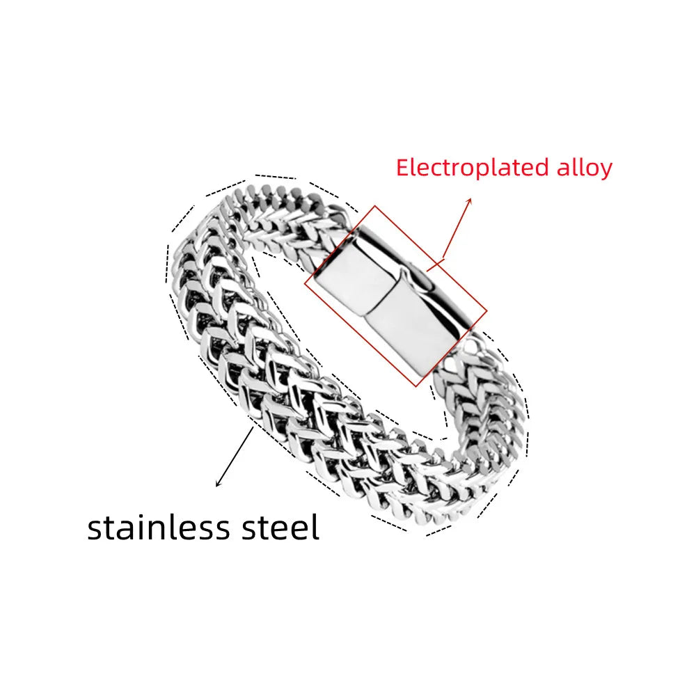 Stainless Steel Magnetic Bracelet