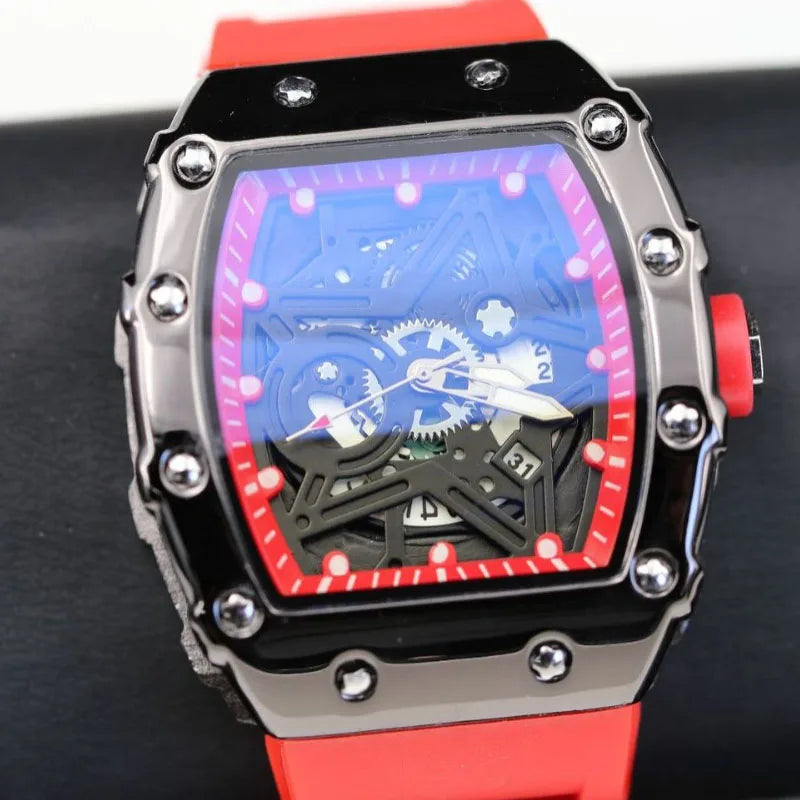 Pentagram Luminous Tonneau Quartz Watch