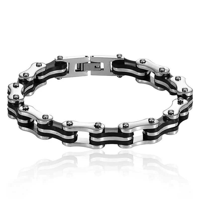 Punk Rock Stainless Steel Bracelet