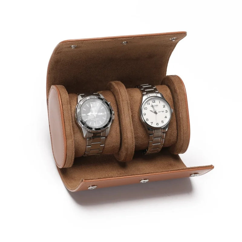 3 different sizes Embers Leather Watch Roll