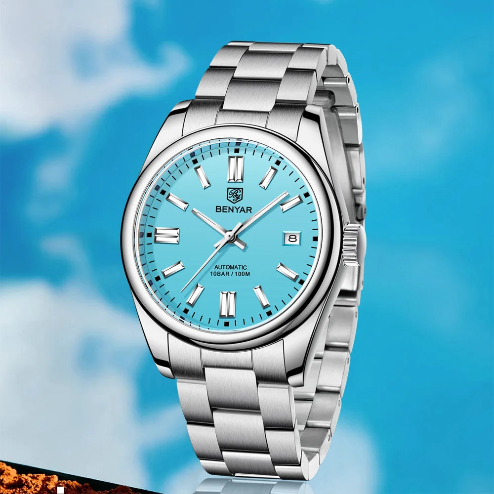 BENYAR Automatic Stainless Steel Diver Watch