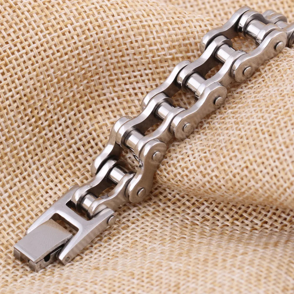 Punk Rock Stainless Steel Bracelet