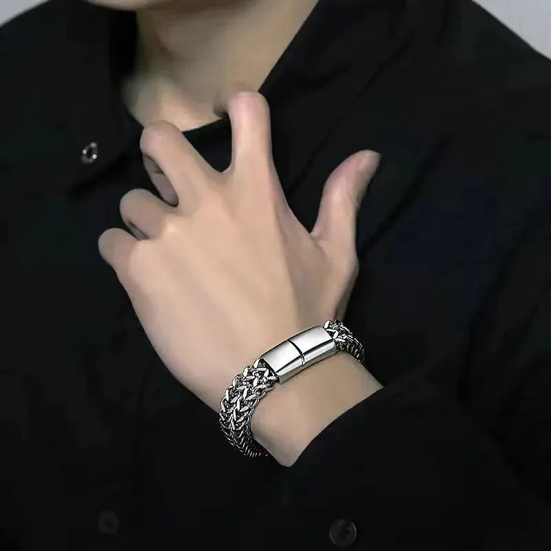 Stainless Steel Magnetic Bracelet